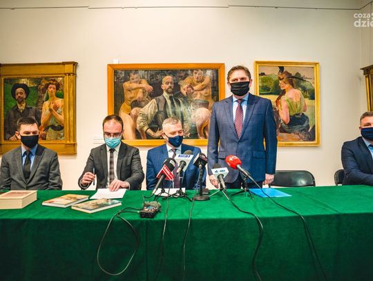 Konferencja prasowa Muzeum im. Jacka Malczewskiego (zdjęcia)