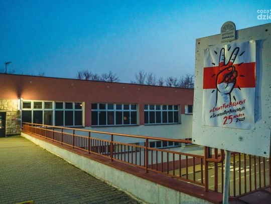 #LightForBelarus - Solidarni z Białorusią (zdjęcia)