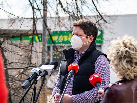 Konferencja PiS - Zmiany w Zarządzie spółki Rewitalizacja. (zdjęcia)