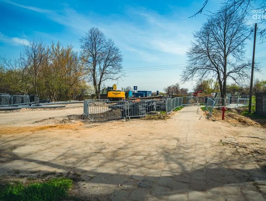 Postępy budowy wiaduktu na ul. Struga (zdjęcia)
