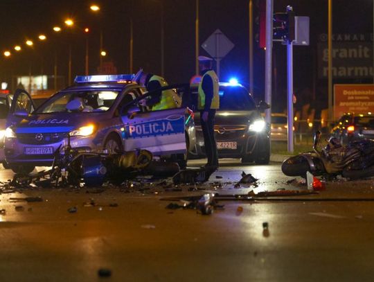 Wypadek na ul. Czarnieckiego (zdjęcia)