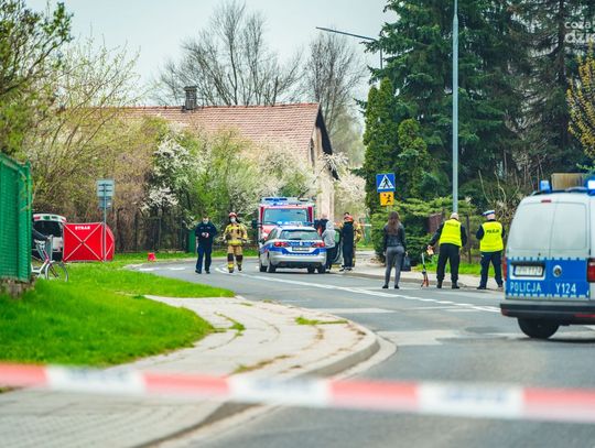 Śmiertelny wypadek na ul. Wośnickiej (zdjęcia)