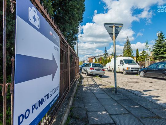 Punkt szczepień w DK Idalin już działa (zdjęcia)