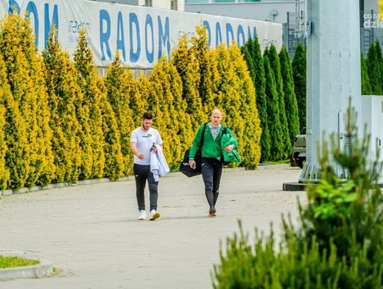 Drużyna Radomiaka wyjechała na mecz do Gdyni (zdjęcia)