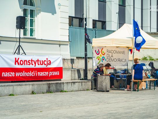 „Tour de KonstytucjaPL” na Placu Konstytucji (zdjęcia)