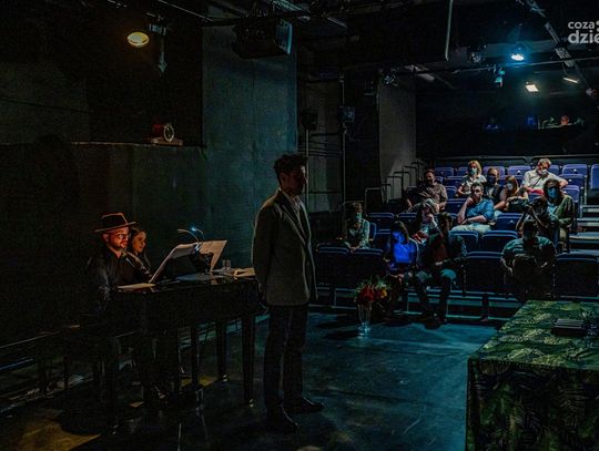 Cykl "Czytamy Gombrowicza" w Teatrze Powszechnym. "Zbrodnia z premedytacją" (zdjęcia)