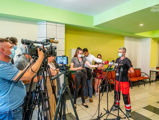 Dyplomy uznania za wyjątkowe zaangażowanie w walkę z pandemią w Mazowieckim Szpitalu Specjalistycznym (zdjęcia)