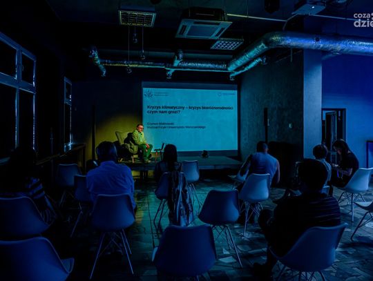 Spotkania z nauką w Amfiteatrze: "Kryzys klimatyczny" (zdjęcia)