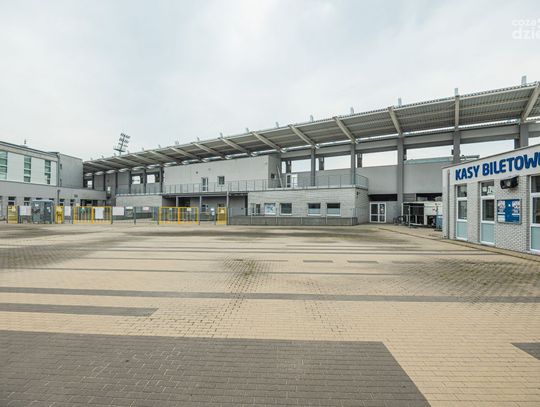 Przygotowania MOSiR-u do PKO Ekstraklasy (zdjęcia)