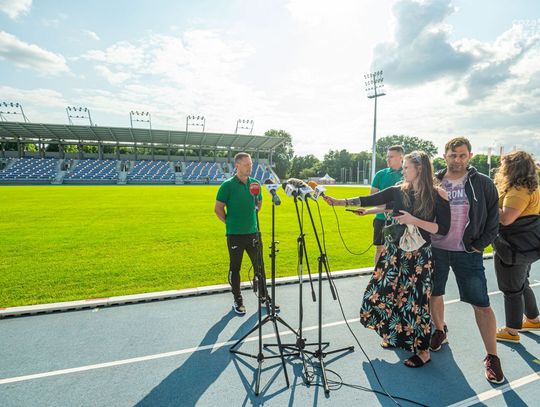 Konferencja prasowa przed meczem Radomiak Radom - Lech Poznań (zdjęcia)