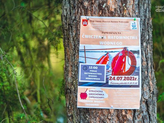 Ćwiczenia ratownictwa wodnego - zalew Jagodno (zdjęcia) Ćwiczenia ratownictwa wodnego - zalew Jagodno (zdjęcia)