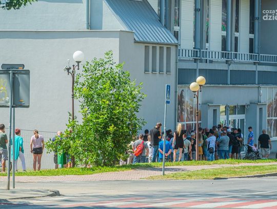 Kolejka po bilety na mecz Radomiaka (zdjęcia)