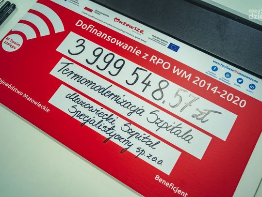 Podpisanie umowy na Termomodernizacja budynków szpitala na Józefowie (zdjęcia)