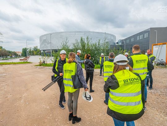 Delegacja w Radomskim Centrum Sportu (zdjęcia)
