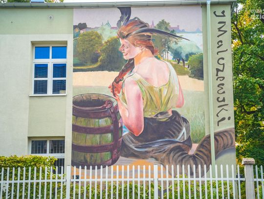 Odsłonięcie muralu Malczewskiego (zdjęcia)