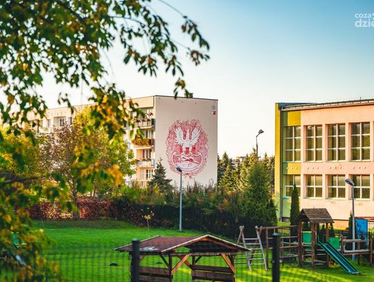 Dwa nowe murale na osiedlu Gołębiów (zdjęcia)