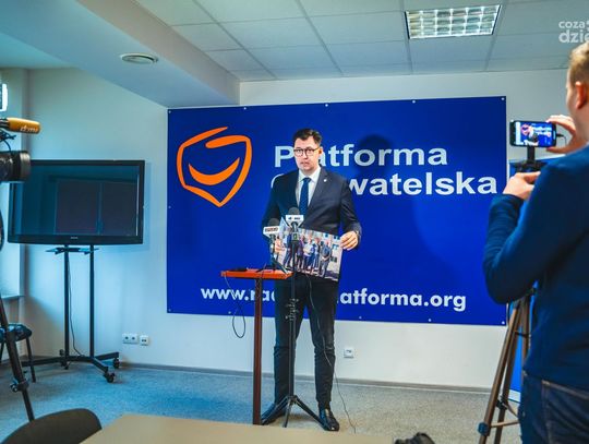 Konferencja Posła na Sejm Konrada Frysztaka (zdjęcia)