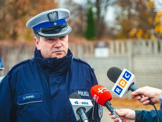 Briefing prasowy Komendy Wojewódzkiej Policji (zdjęcia)