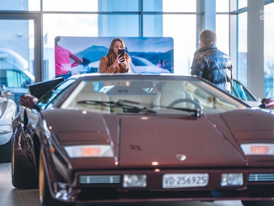 Klasyczne Lamborghini w salonie Ster (zdjęcia)