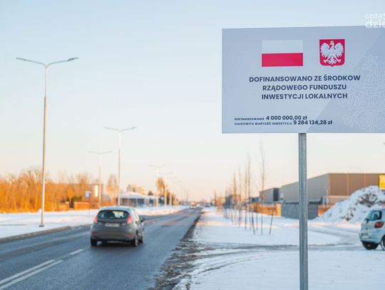 Rozbudowa ul. Marii Fołtyn zakończona (zdjęcia)