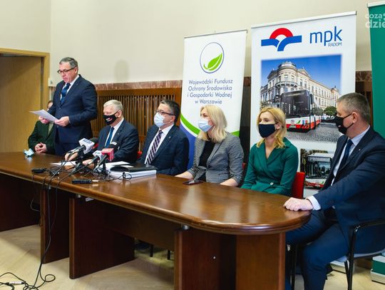 Wsparcie od NFOŚiGW dla MPK, Szydłowca i WITD w Radomiu (zdjęcia)
