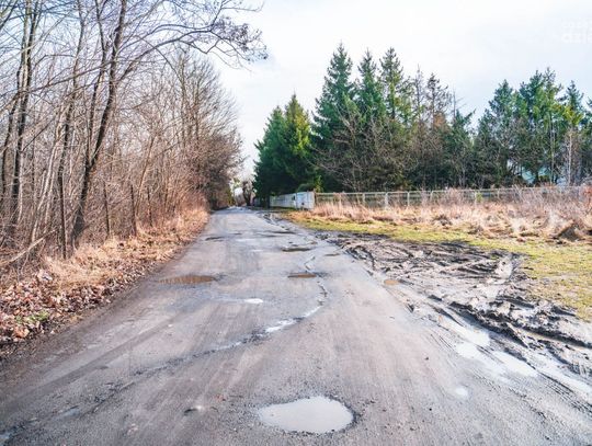 Błoto na ulicach Ornej i Kłosowej (zdjęcia)