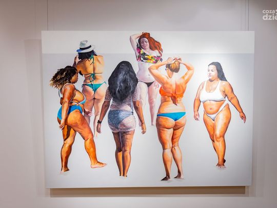 Wystawa obrazów Julity Malinowskiej w Łaźni