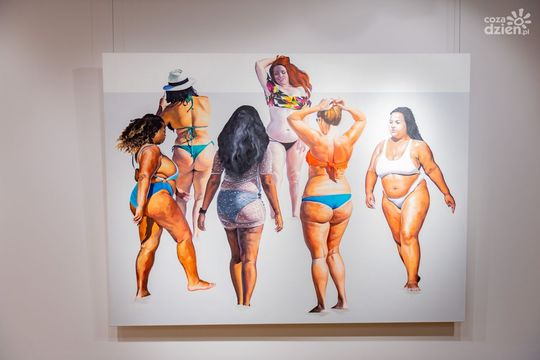 Wystawa obrazów Julity Malinowskiej w Łaźni