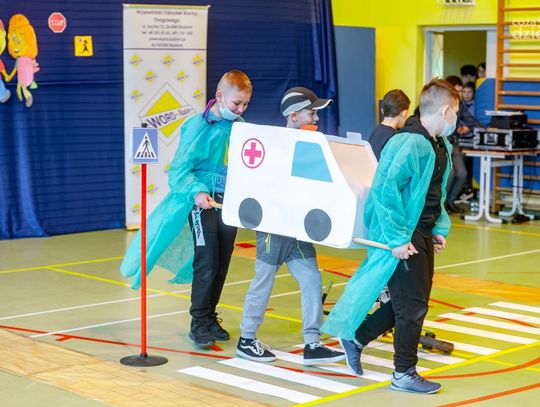 "Jesteś widoczny, jesteś bezpieczny" PSP we Wrzosie (zdjęcia)