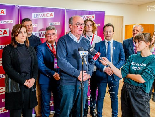 Konferencja prasowa Nowej Lewicy (zdjęcia)