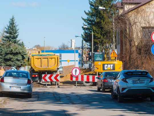 Ul. Wolność  - rozpoczęto remont (zdjęcia)