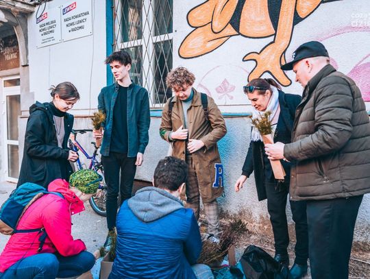 Młoda Lewica rozdaje sadzonki (zdjęcia) Młoda Lewica rozdaje sadzonki (zdjęcia)
