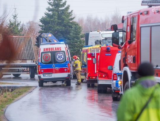 Wypadek Orońsko (zdjęcia)