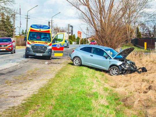 Wypadek na ulicy Wolanowskiej (zdjęcia)