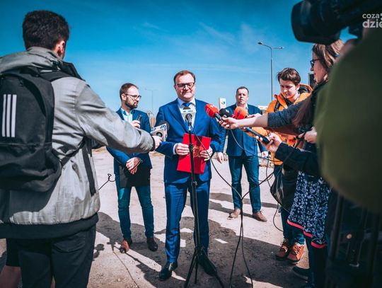 Konferencja - przebudowa ul. Warszawskiej (zdjęcia)