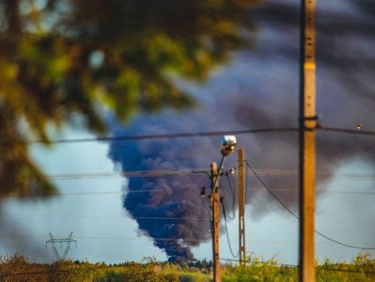 Pożar opon w Podkończycach (zdjęcia) Pożar opon w Podkończycach (zdjęcia)