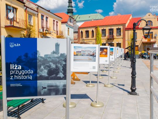 Otwarcie wystawy plenerowej Damiana Fużyńskiego "Iłża - Przygoda z Historią" (zdjęcia)