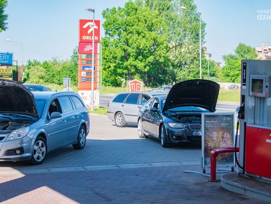 Protest kierowców na stacjach Orlenu (zdjęcia) Protest kierowców na stacjach Orlenu (zdjęcia)
