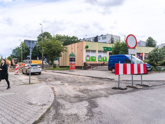 Remont ul. Cichej na Plantach (zdjęcia) Remont ul. Cichej na Plantach (zdjęcia)