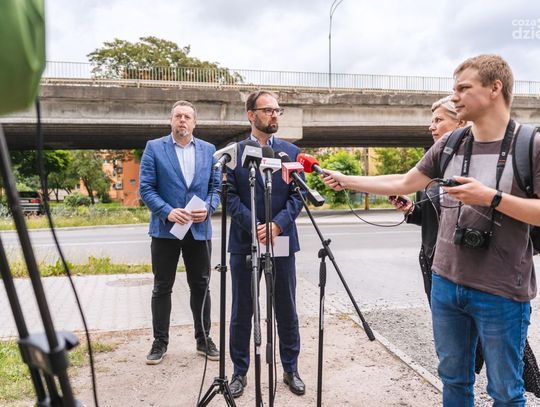 Konferencja w sprawie wiaduktu na Lubelskiej (zdjęcia)