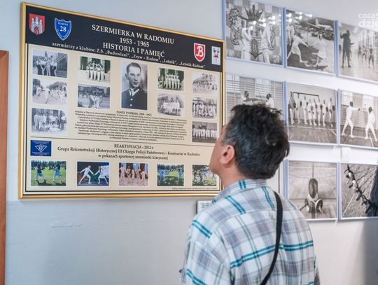 Odsłonięcie nowej ekspozycji „W 100-lecie powstania Polskiego Związku Szermierczego…” (zdjęcia)