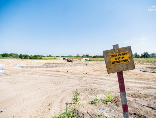 Polder zalewowy na Potoku Północnym w Radomiu. Zaawansowane prace (zdjęcia)