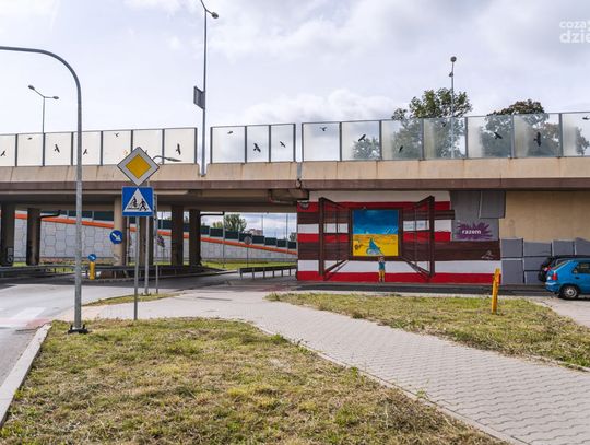 Nowy mural pod wiaduktem na ul. Słowackiego (zdjęcia)