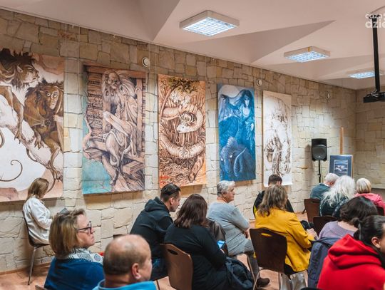 Baśnie z sześciu stron świata - opowieści + wystawa ilustracji (zdjęcia)