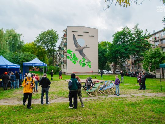 Z jerzykami po sąsiedzku – odsłonięcie muralu i piknik rodzinny (zdjęcia)