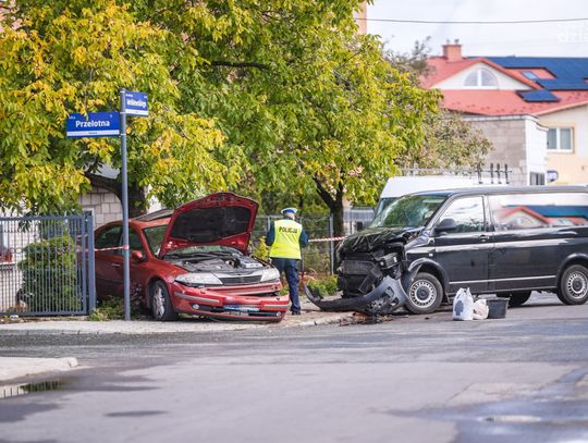 Wypadek na ulicy Wróblewskiego (zdjęcia)