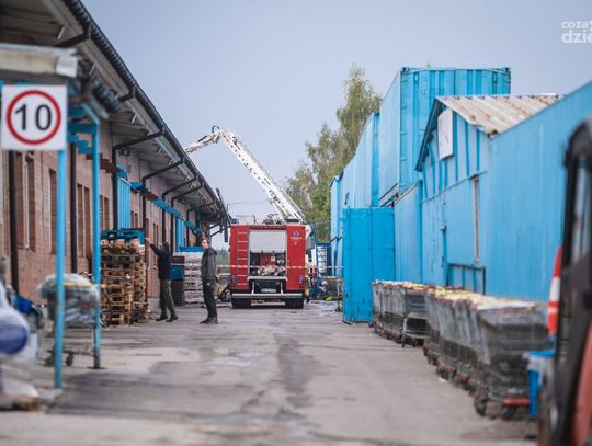 Pożar w Kowalance (zdjęcia)