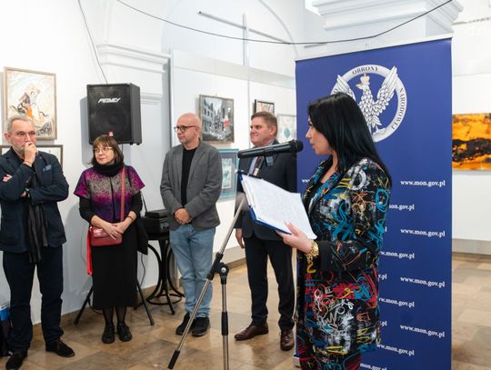 Wernisaż wystawy pokonkursowej Konkursu Plastycznego WP (zdjęcia)