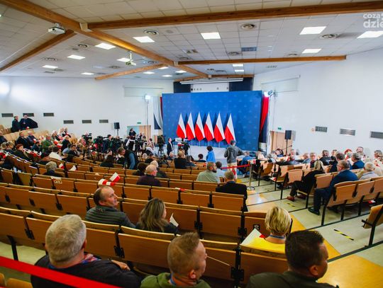 Spotkanie z Jarosławem Kaczyńskim w Radomiu  (zdjęcia)