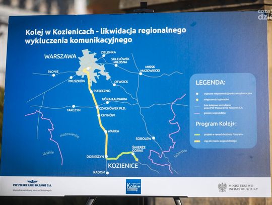 Podpisanie umowy - Kolej Plus w Kozienicach (zdjęcia)